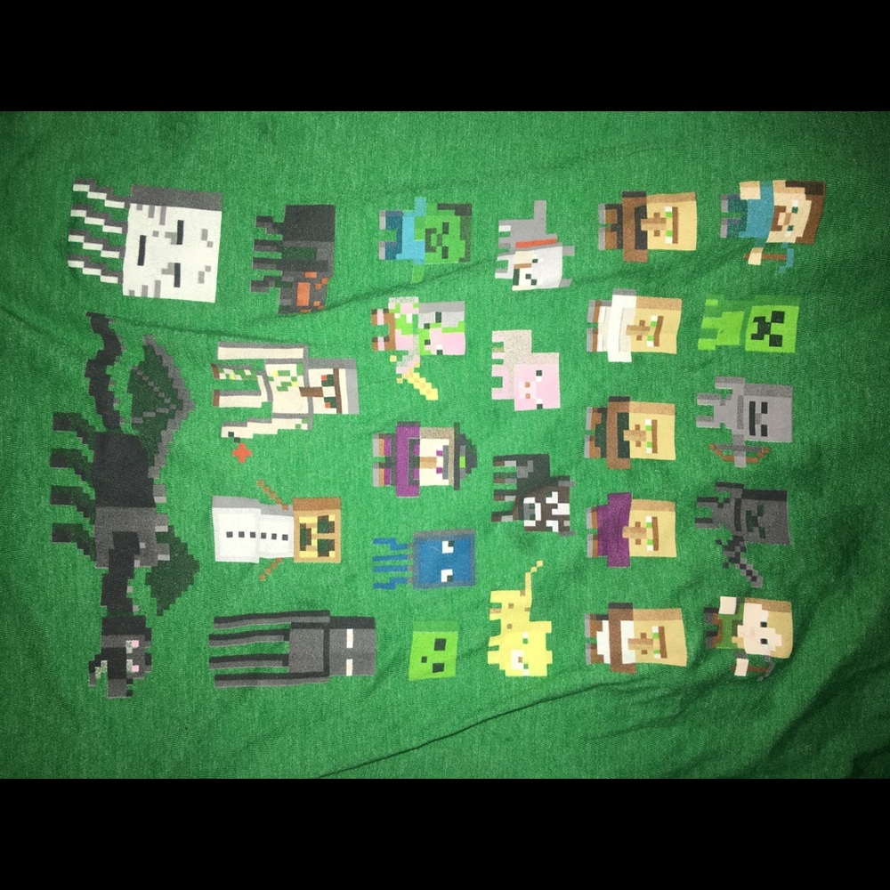 Minecraft t-shirt (green)